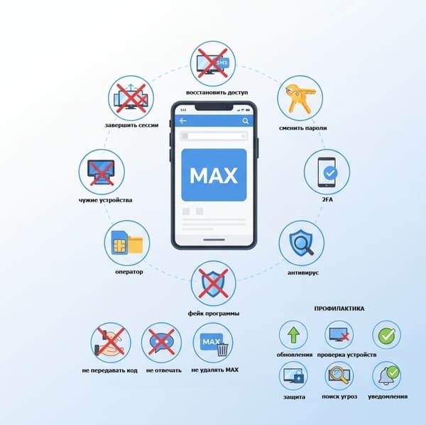 Как защитить мессенджер MAX от взлома